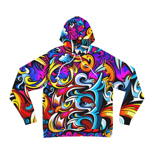 All over print Graphic Hoodie