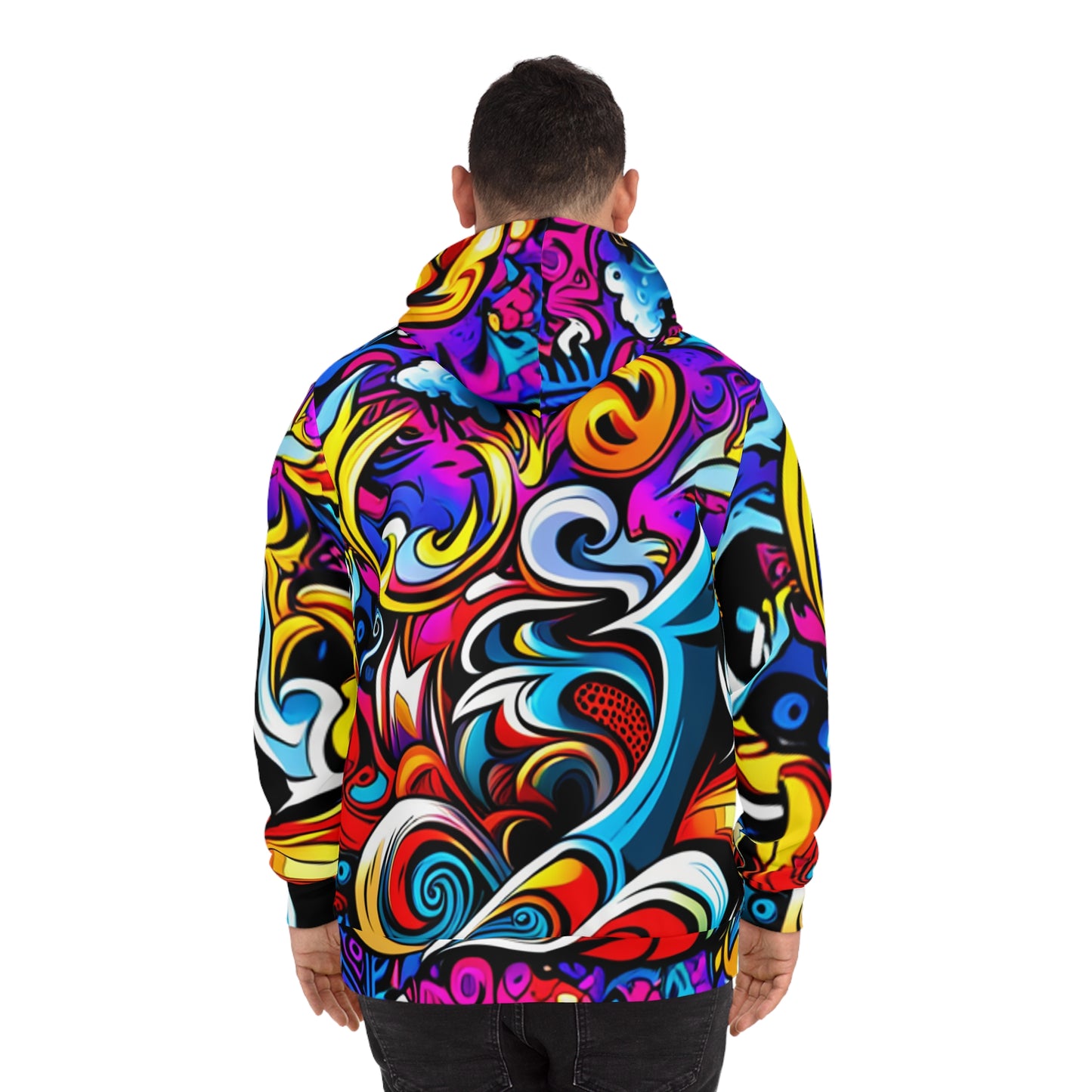 All over Graphic Hoodie