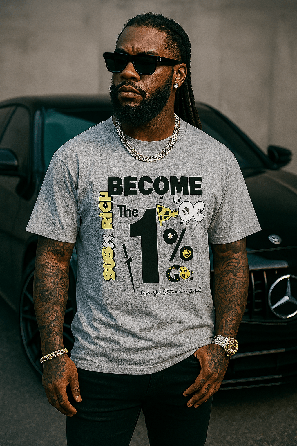 Become the 1% – Exclusive Streetwear Tee - Wet Sundays