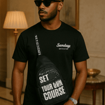 Black Chest Crossbody Bag - Wet Sundays