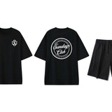 Black Summer Fits " Black/White Embroidery" - Wet Sundays