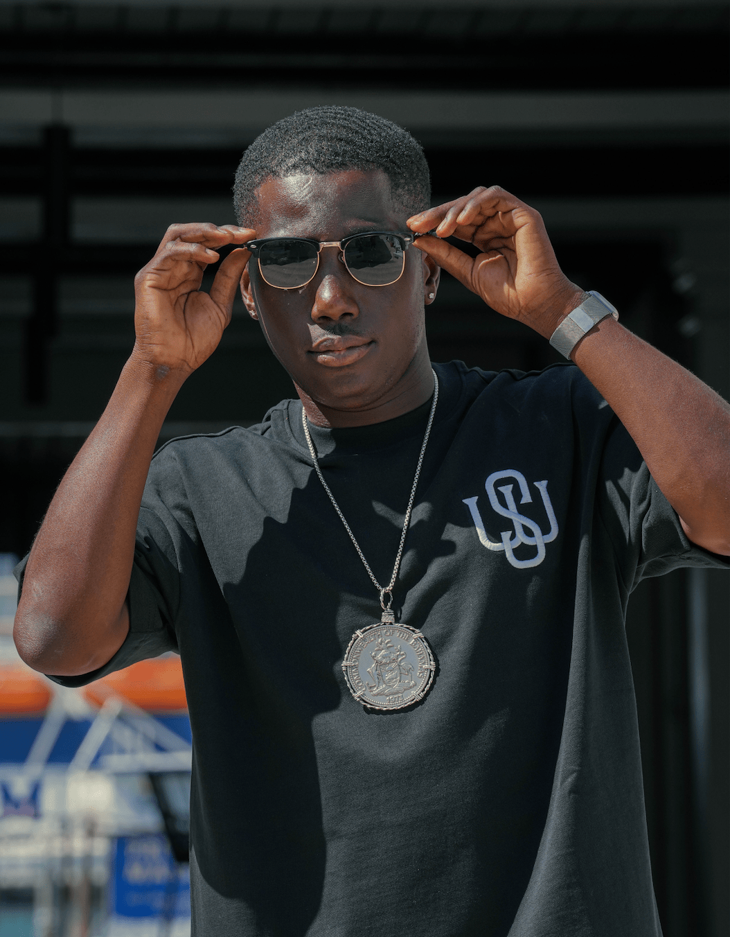 Black Summer Fits " Black/White Embroidery" - Wet Sundays