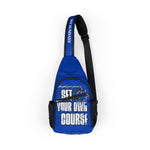 Dark Blue Chest Crossbody Bag - Wet Sundays