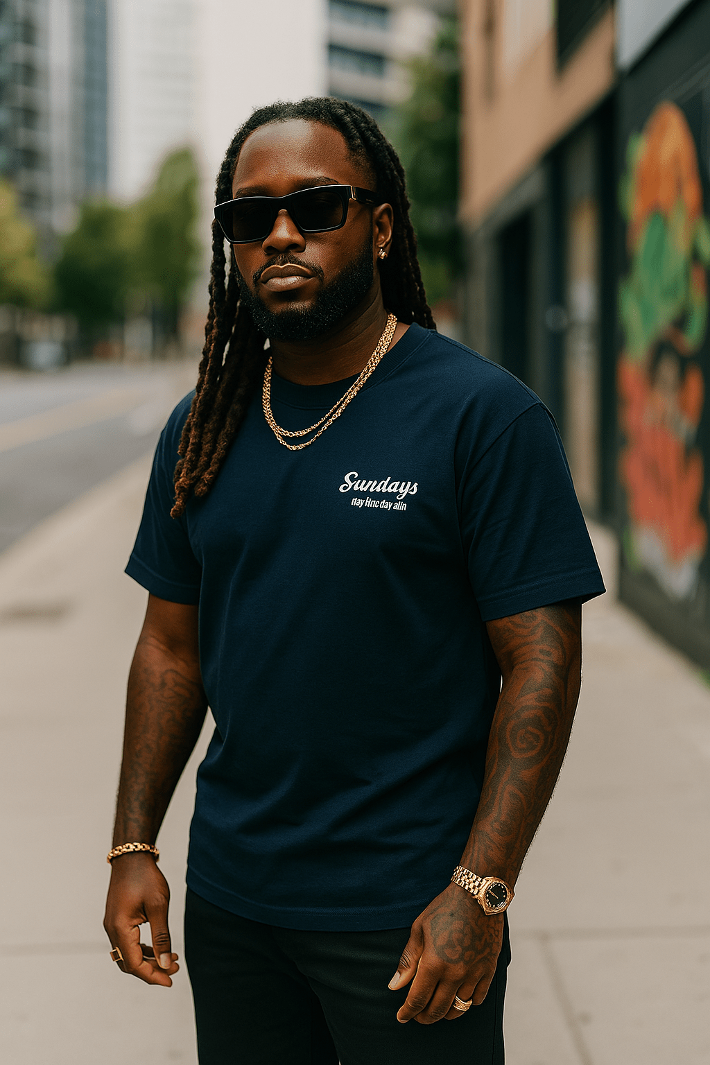 Day In and Day Out Tee - Wet Sundays