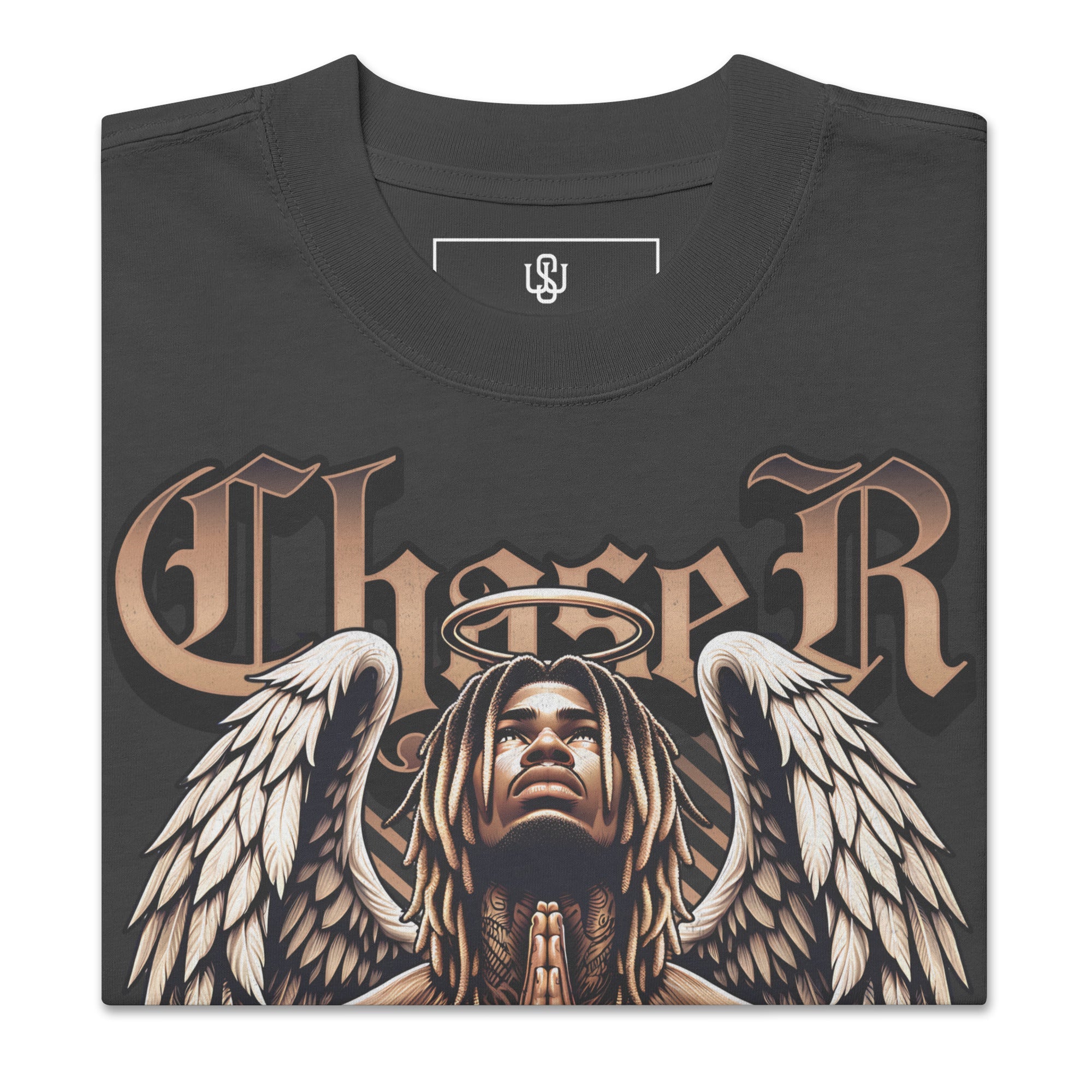 Dream Chaser Oversized faded t-shirt - Wet Sundays