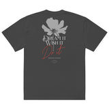 Dream It Wish It Oversized faded t-shirt - Wet Sundays