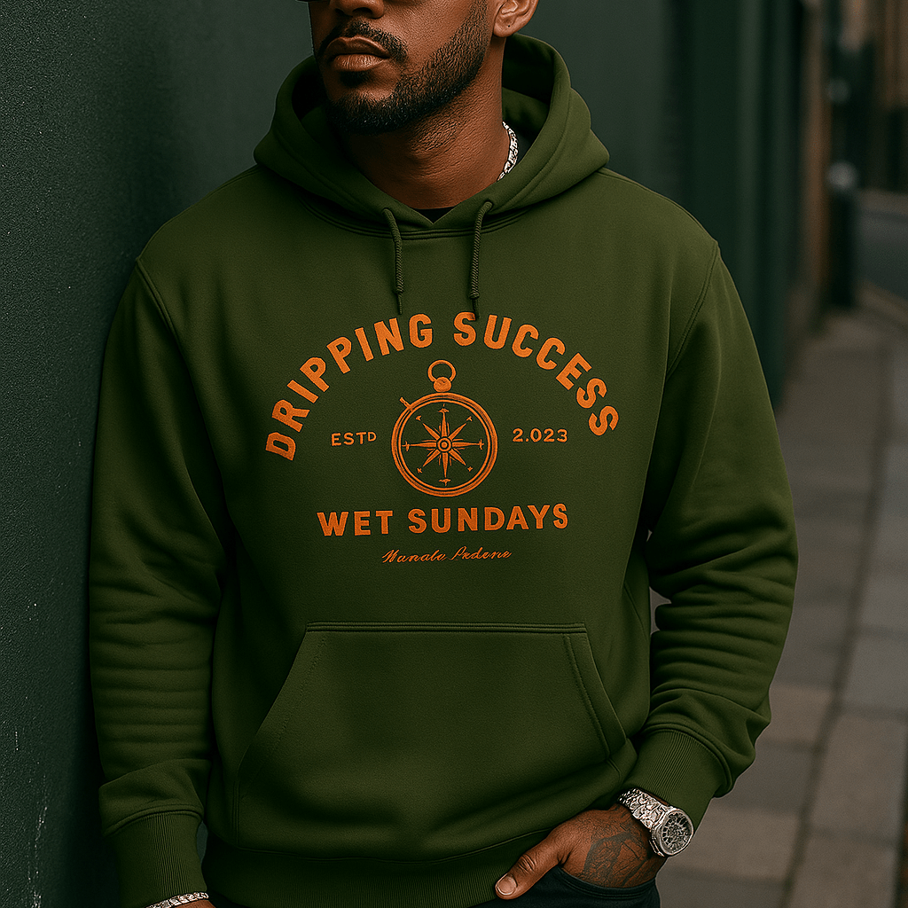 Dripping Success Graphic Hoodie - Wet Sundays