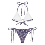 Floral string bikini - Wet Sundays