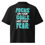 Focus On Your Goals Oversized T-shirt - Wet Sundays