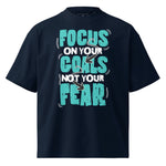 Focus On Your Goals Oversized T-shirt - Wet Sundays