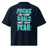 Focus On Your Goals Oversized T-shirt - Wet Sundays