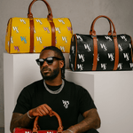 Gold Monogram Travel Bag - Wet Sundays