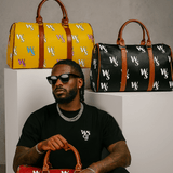 Gold Monogram Travel Bag - Wet Sundays