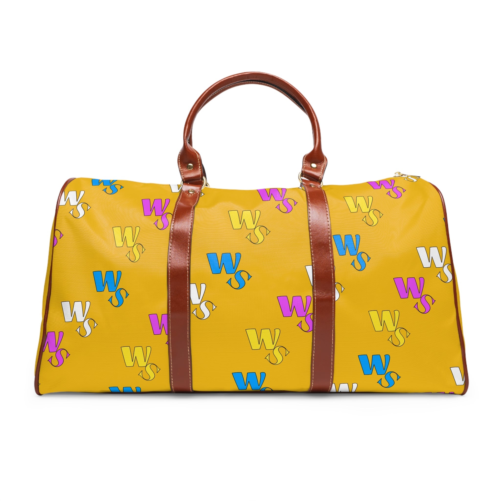 Gold Waterproof Travel Bag - Wet Sundays
