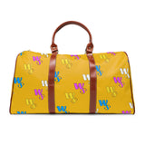 Gold Waterproof Travel Bag - Wet Sundays