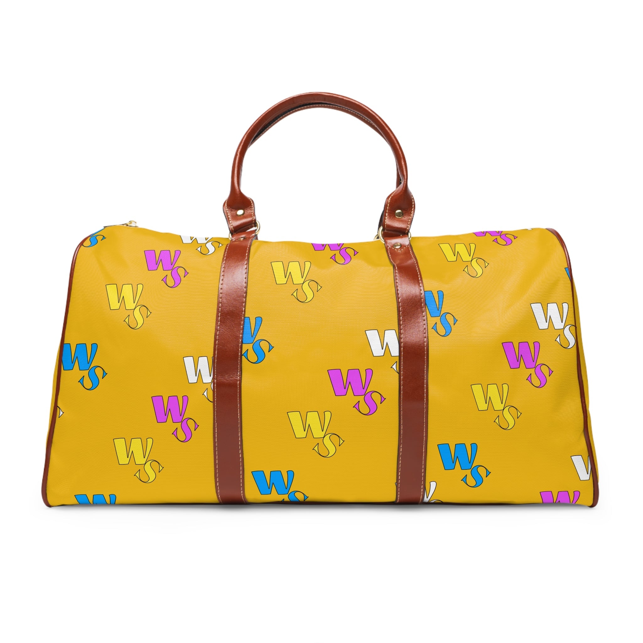 Gold Waterproof Travel Bag - Wet Sundays