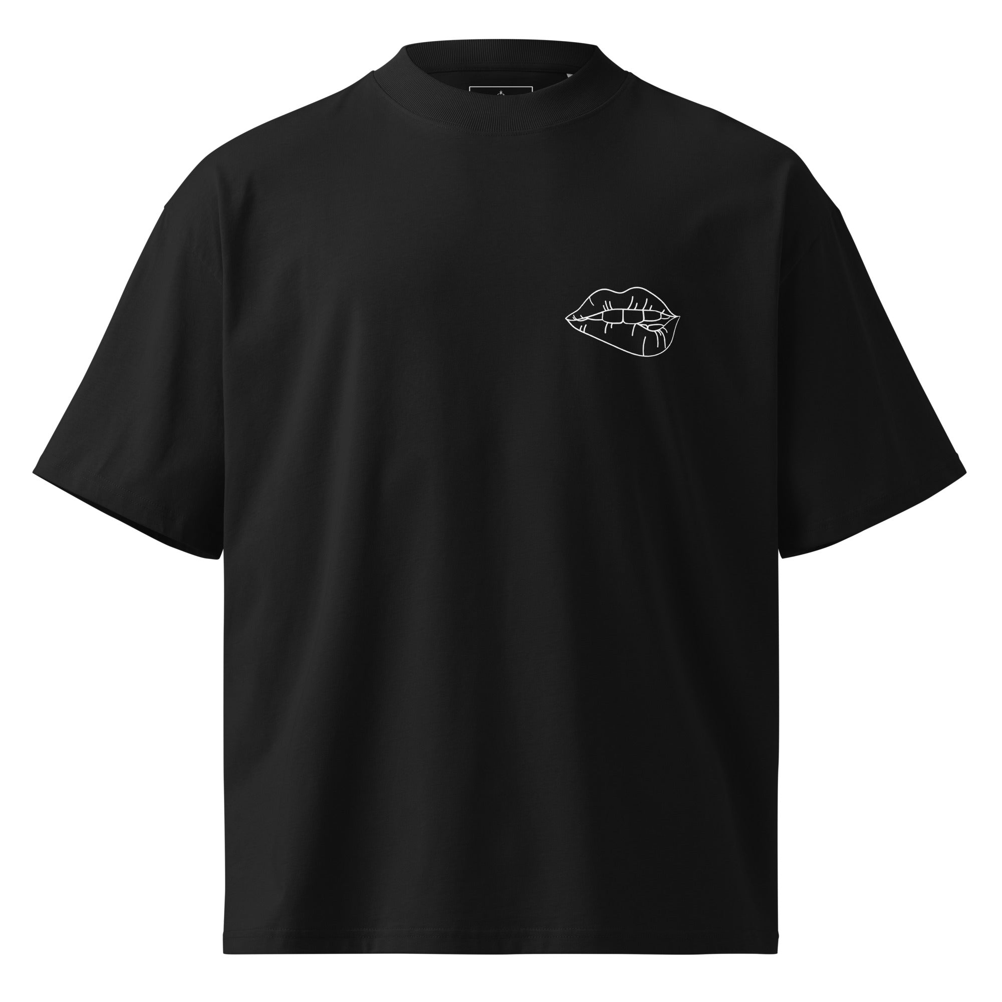 Iced Out Oversized High Neck T-shirt - Wet Sundays