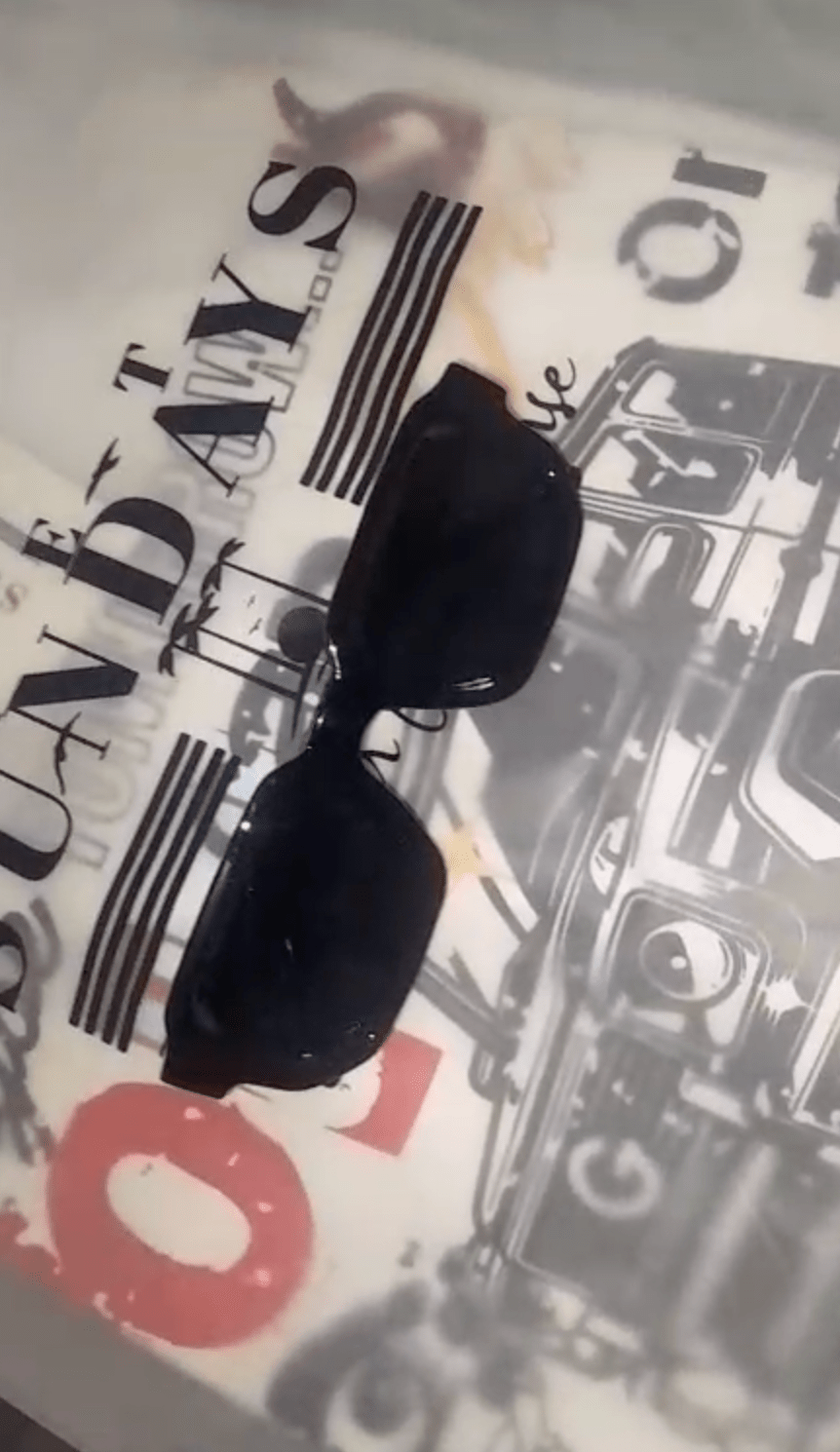 Jet Black Havana WS Sunglasses - Wet Sundays