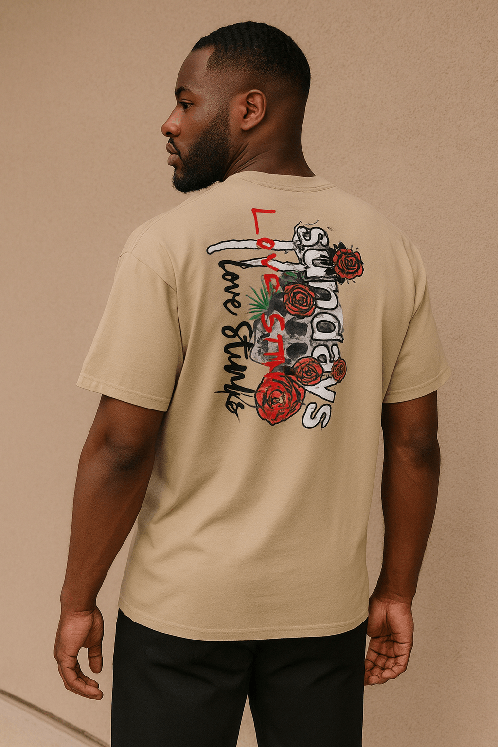 Love Stinks Love Stinks Oversized Faded T-shirt - Wet Sundays