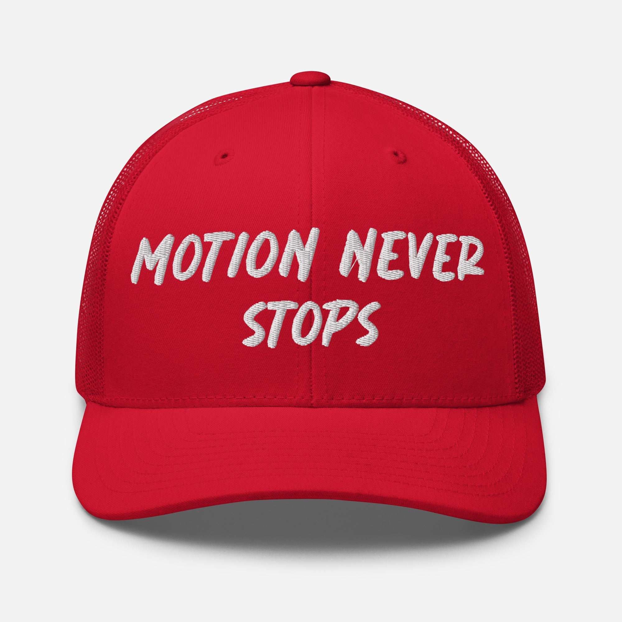Motion Never Stops Trucker Hat - Wet Sundays