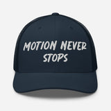 Motion Never Stops Trucker Hat - Wet Sundays