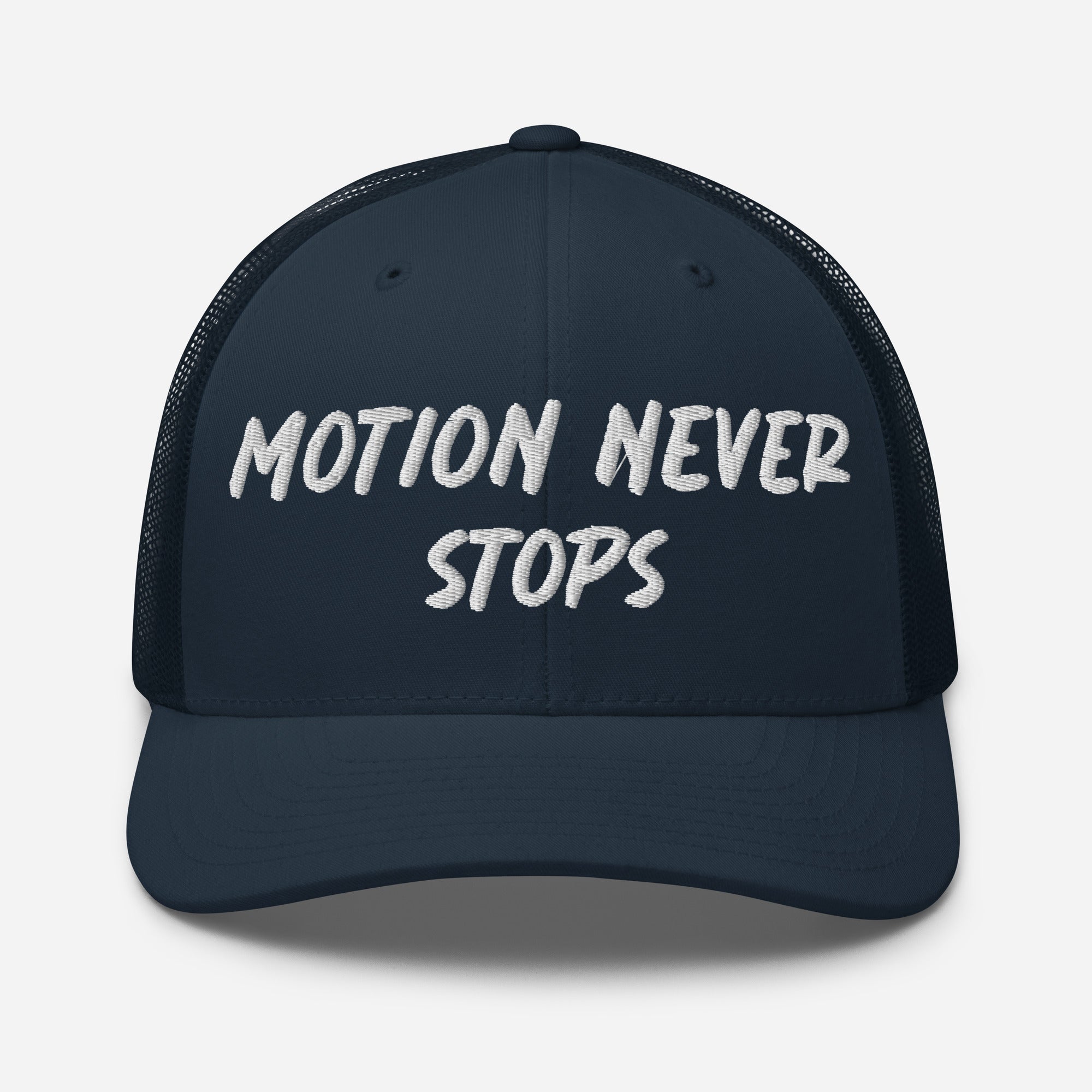 Motion Never Stops Trucker Hat - Wet Sundays