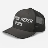 Motion Never Stops Trucker Hat - Wet Sundays