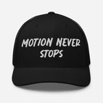 Motion Never Stops Trucker Hat - Wet Sundays