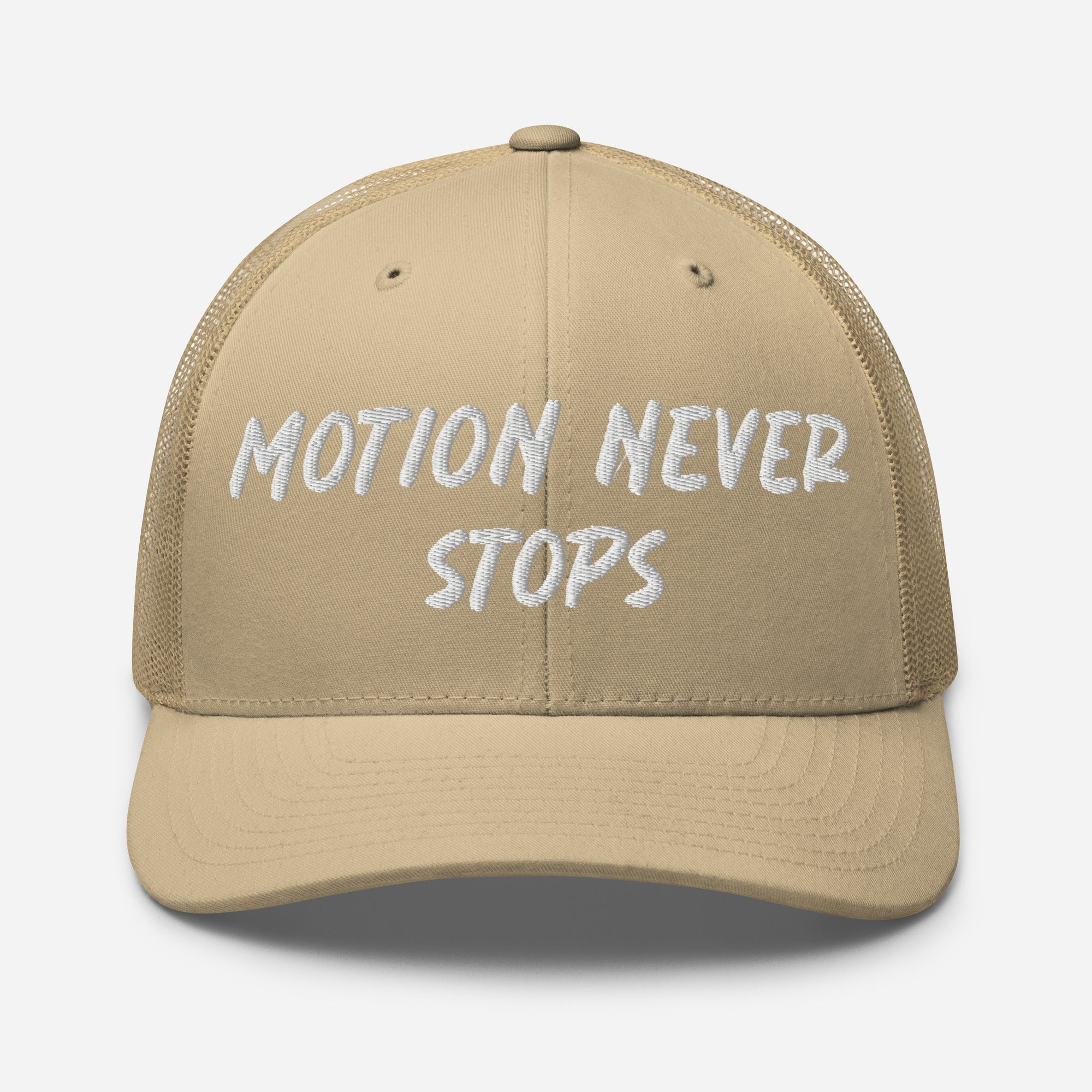 Motion Never Stops Trucker Hat - Wet Sundays