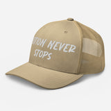 Motion Never Stops Trucker Hat - Wet Sundays