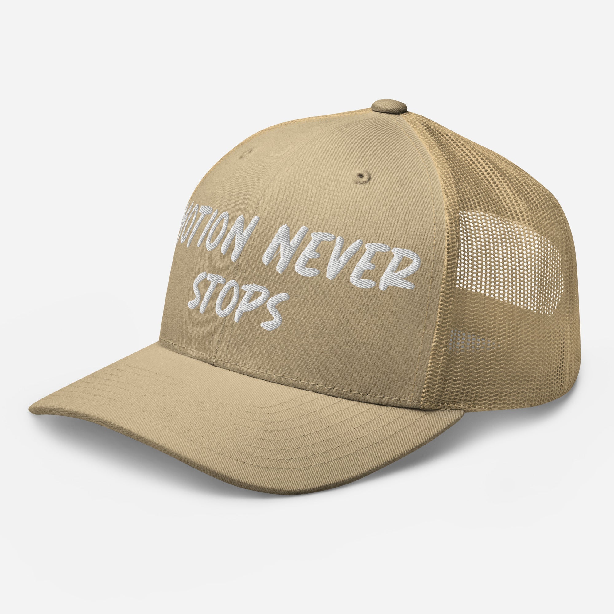 Motion Never Stops Trucker Hat - Wet Sundays