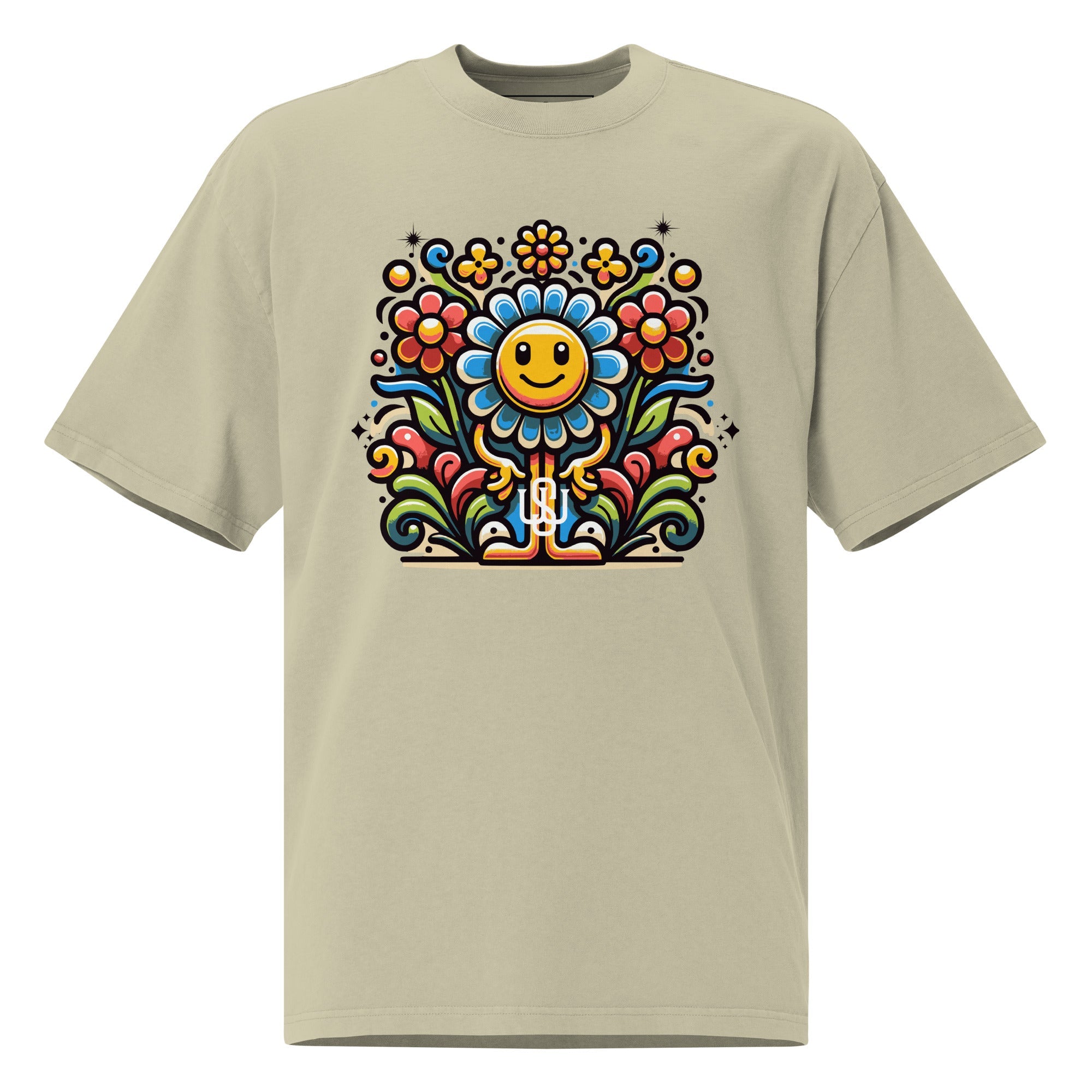 Mr.Flower Oversized t-shirt - Wet Sundays