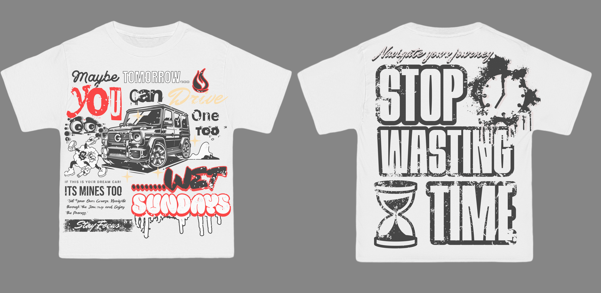 Project G T-Shirt - Wet Sundays
