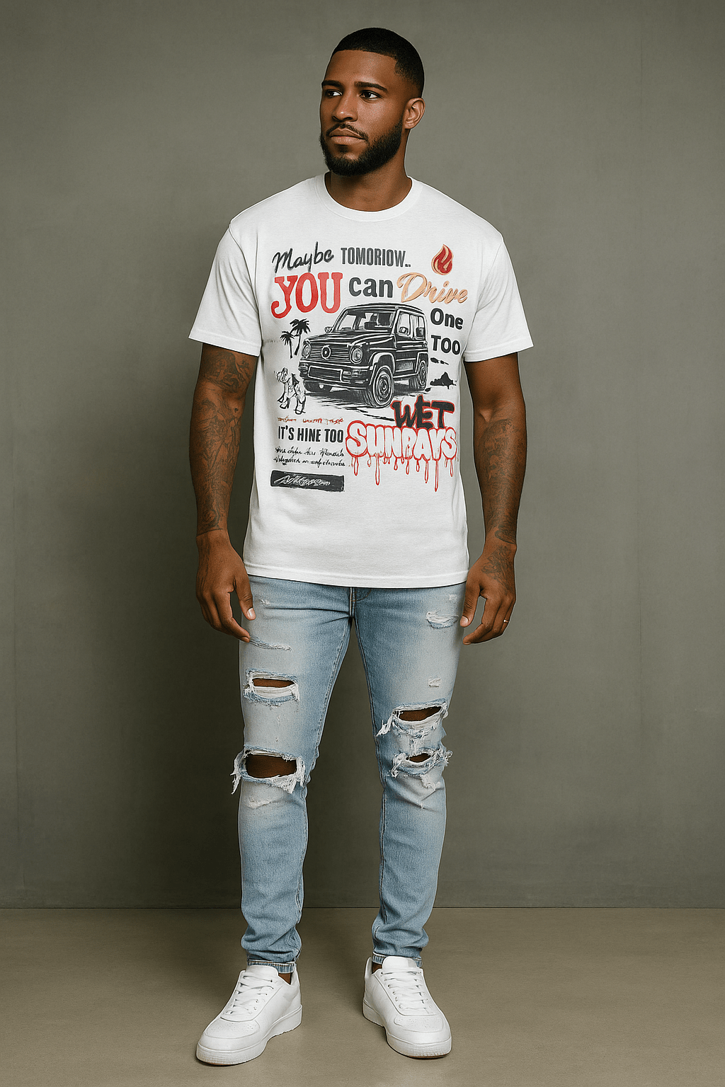 Project G T-Shirt - Wet Sundays