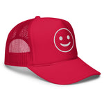 Smiley Face trucker hat - Wet Sundays