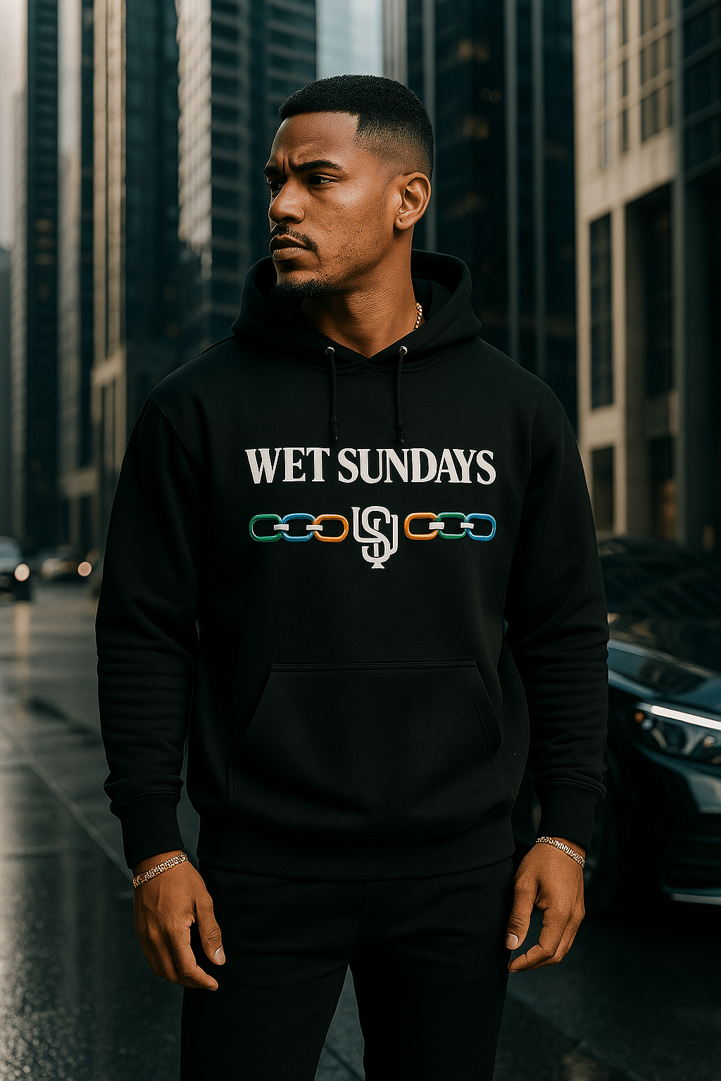 Strong Links Hoodie - Wet Sundays