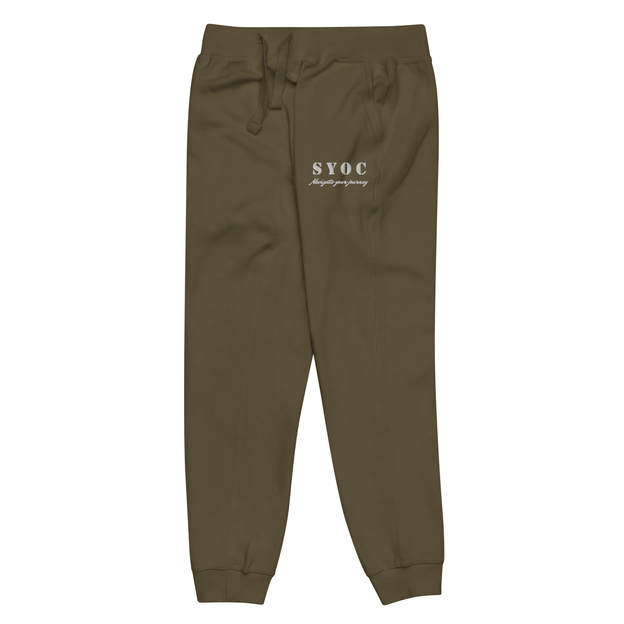 SYOC Fleece Sweatpants - Wet Sundays