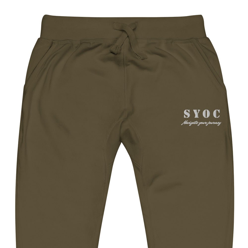 SYOC Fleece Sweatpants - Wet Sundays