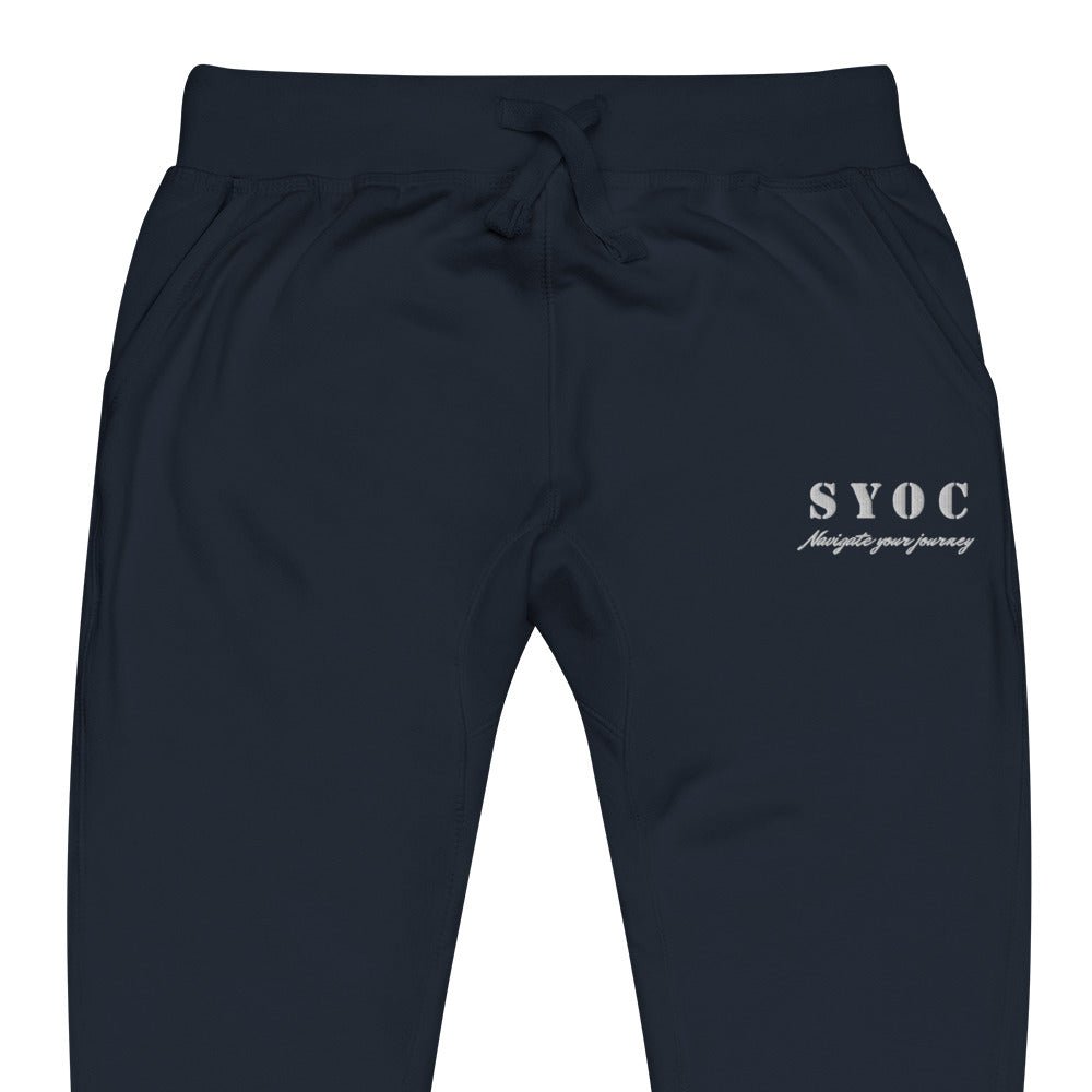 SYOC Fleece Sweatpants - Wet Sundays