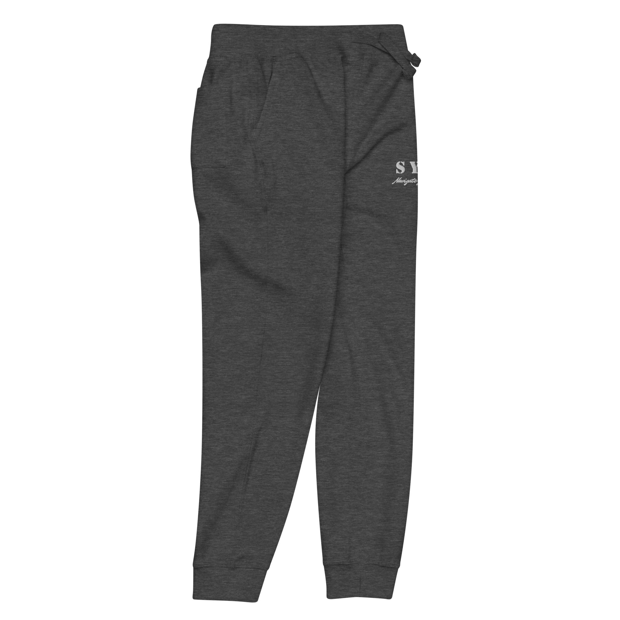 SYOC Fleece Sweatpants - Wet Sundays