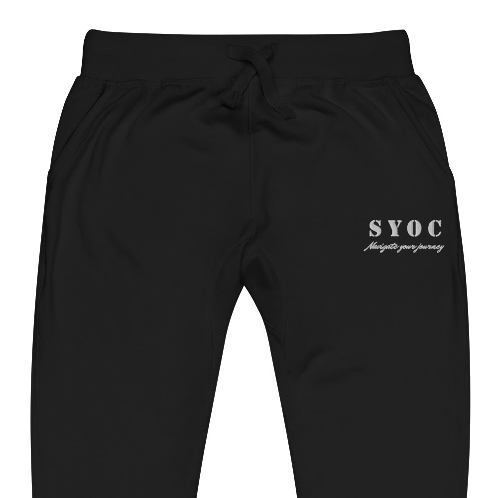 SYOC Fleece Sweatpants - Wet Sundays