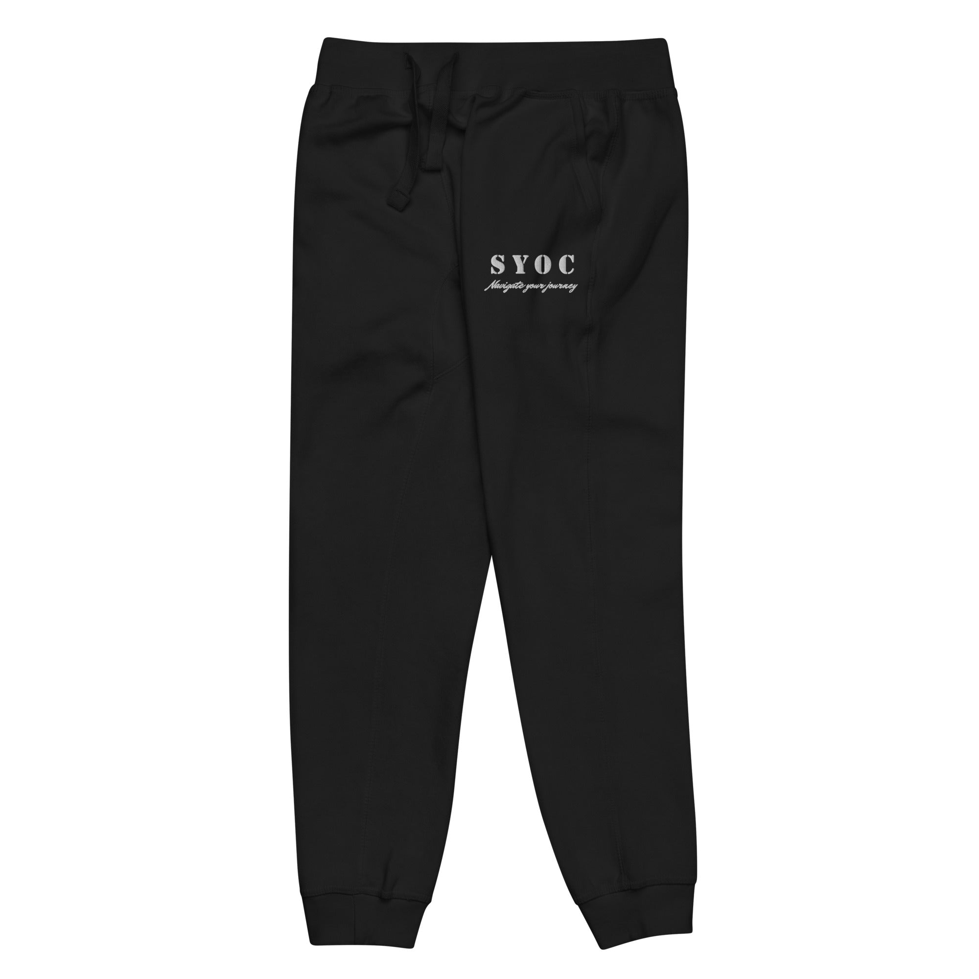 SYOC Fleece Sweatpants - Wet Sundays