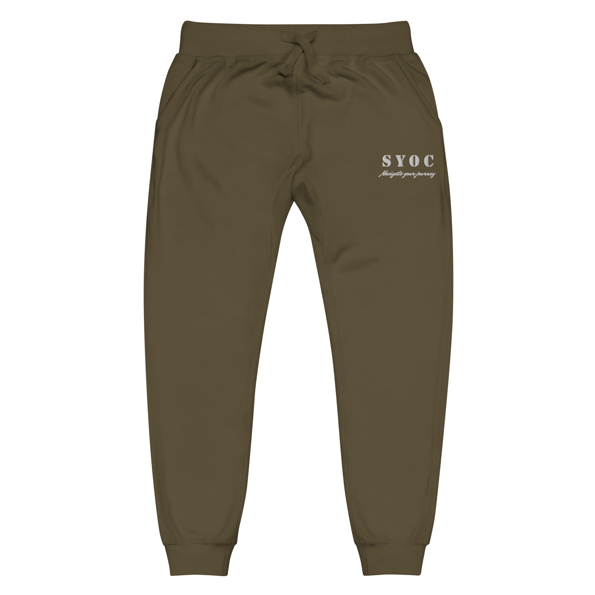 SYOC Fleece Sweatpants - Wet Sundays