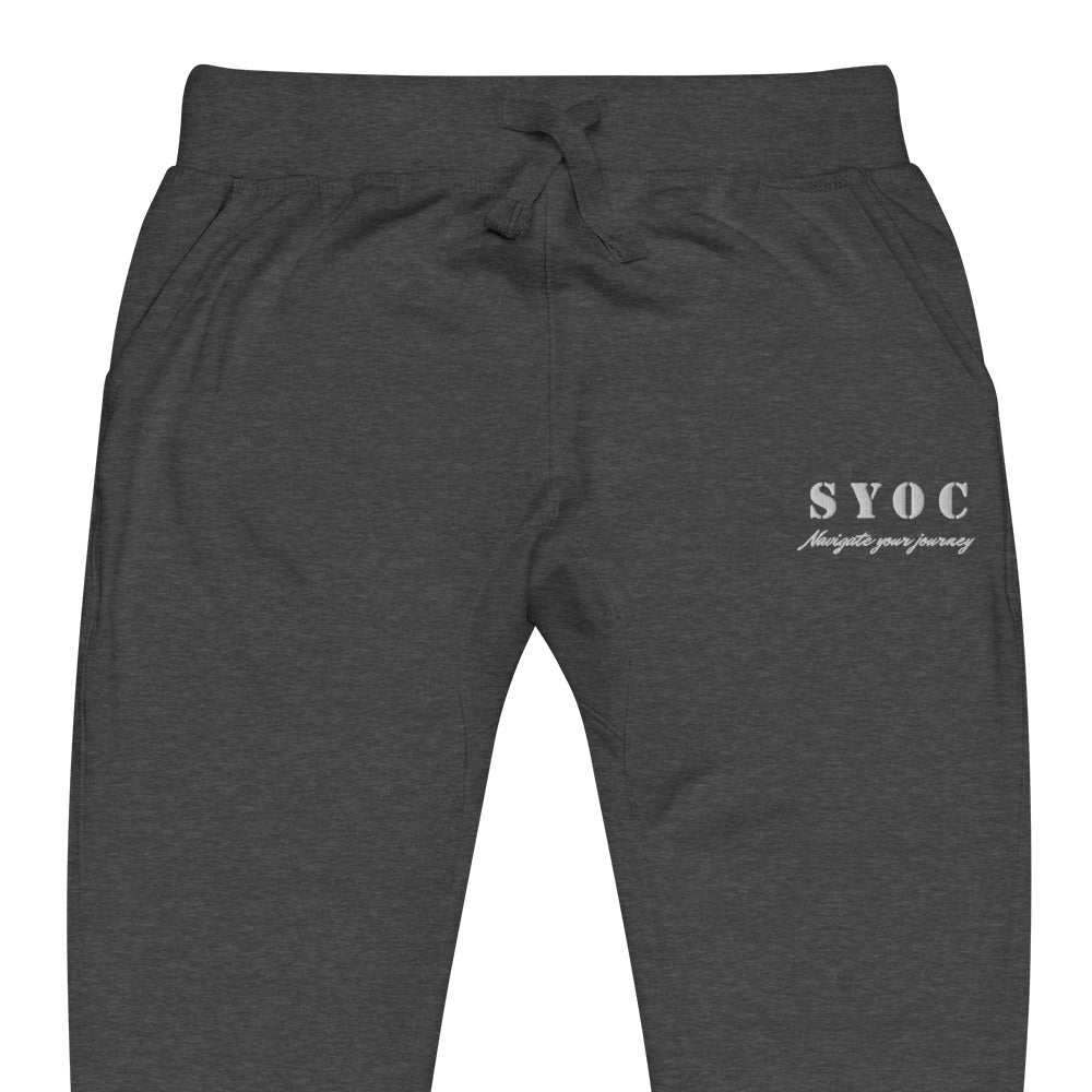 SYOC Fleece Sweatpants - Wet Sundays