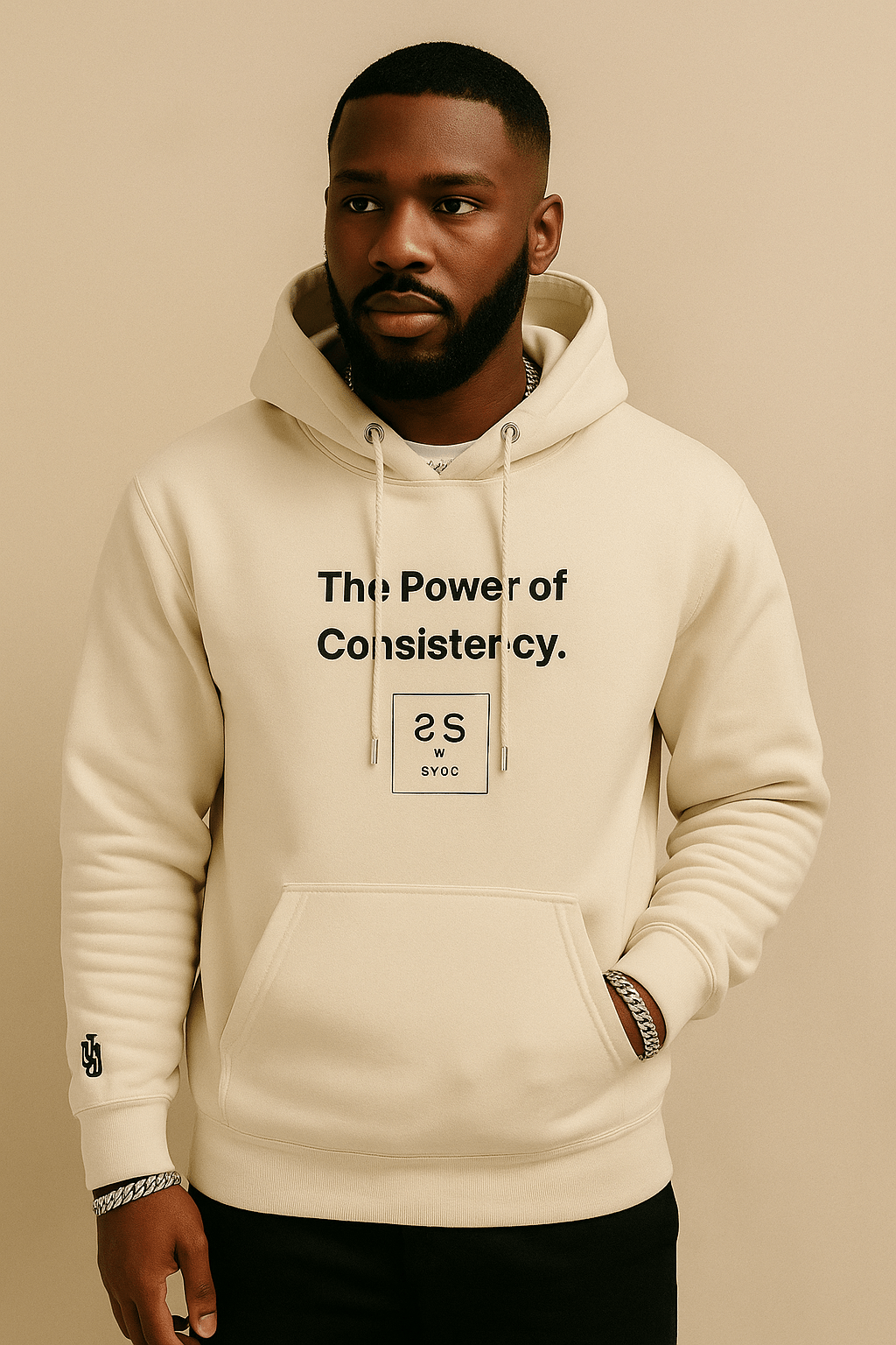 The Power of Consistency Hoodie - Wet Sundays