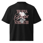 Thorns Oversized High Neck T-shirt - Wet Sundays