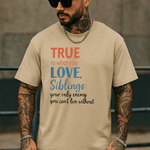 TRUE to What You Love Oversized faded t-shirt - Wet Sundays