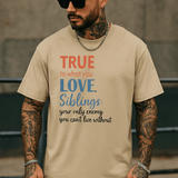 TRUE to What You Love Oversized faded t-shirt - Wet Sundays