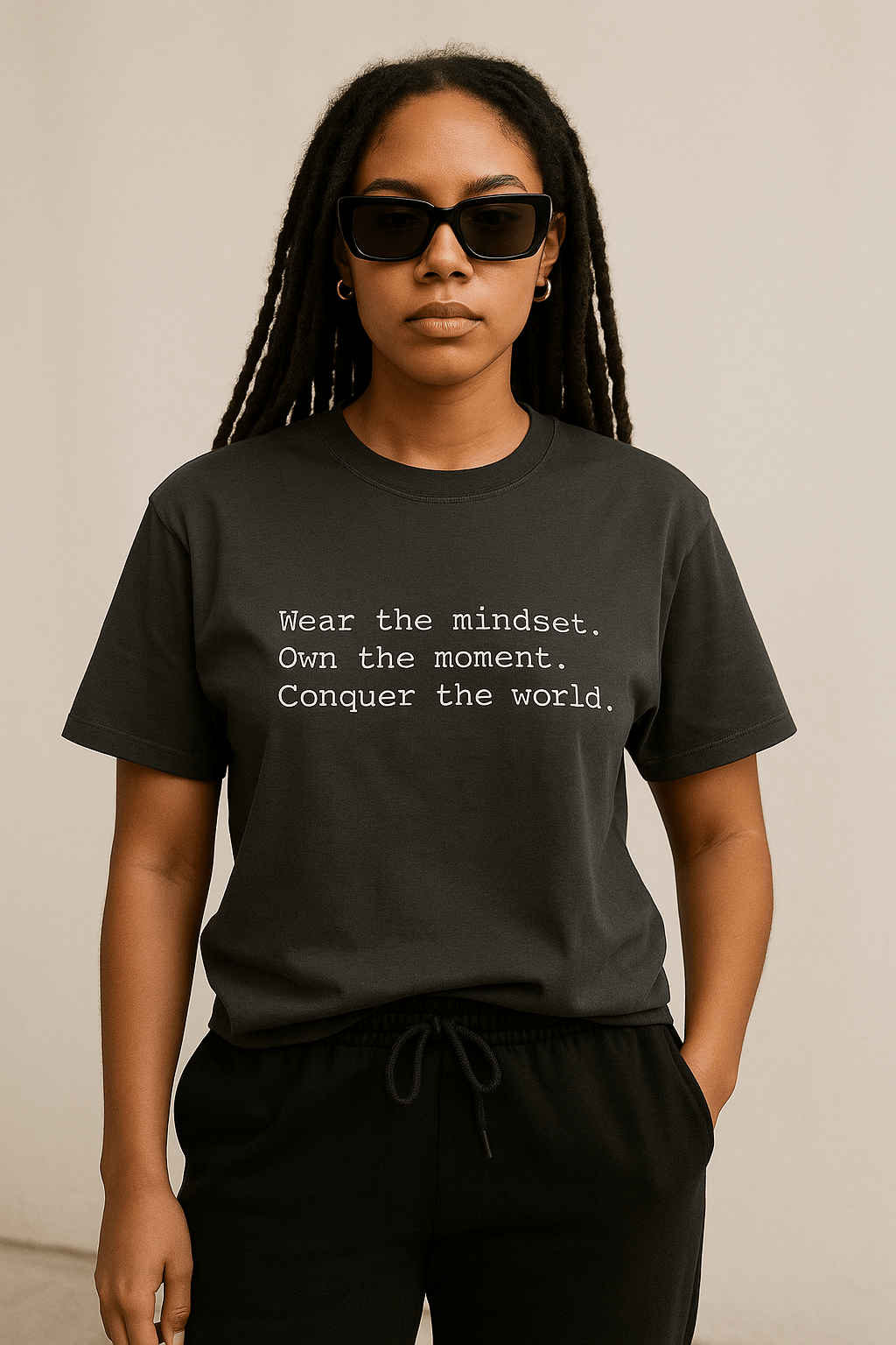 Wear the mindset Oversized faded T-shirt - Wet Sundays