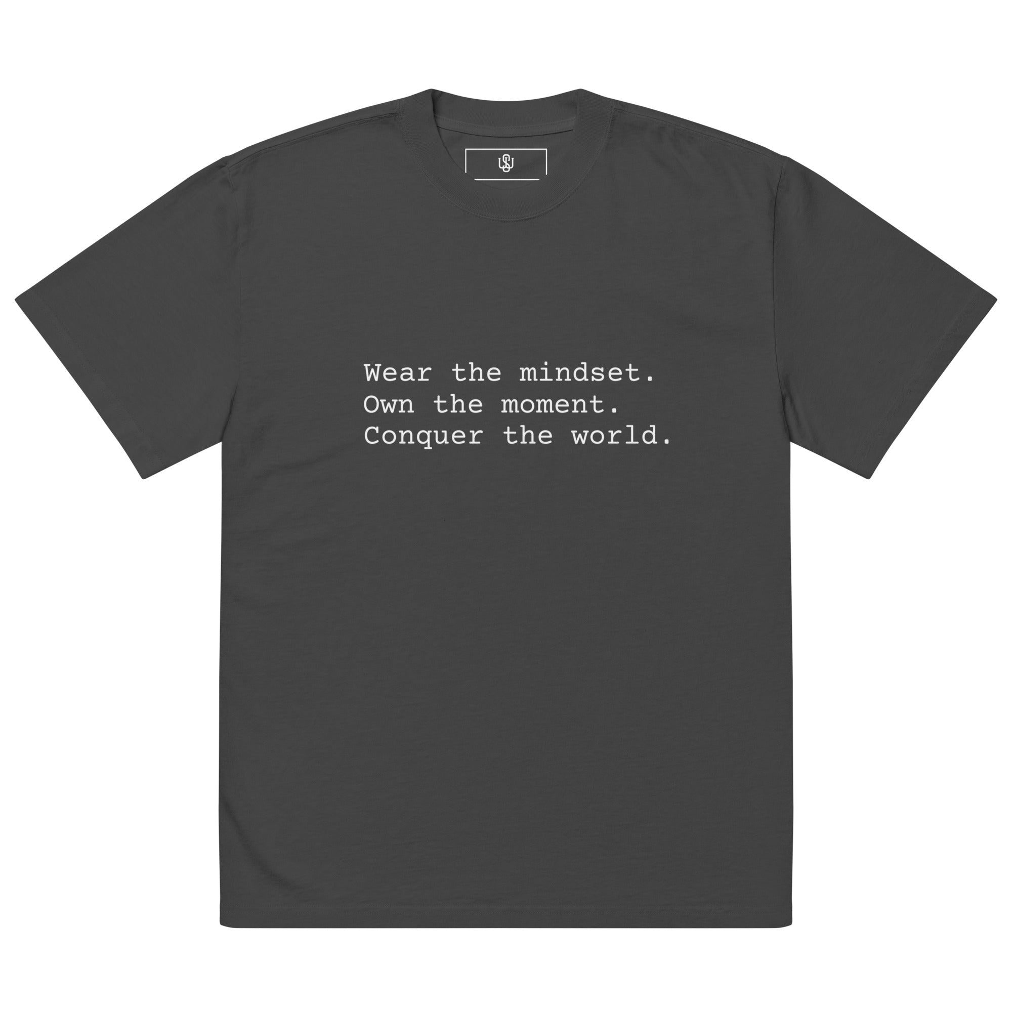 Wear the mindset Oversized faded T-shirt - Wet Sundays
